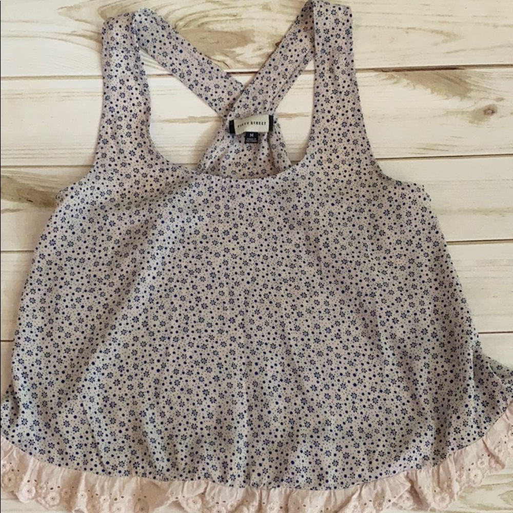 Printed Razor blouse